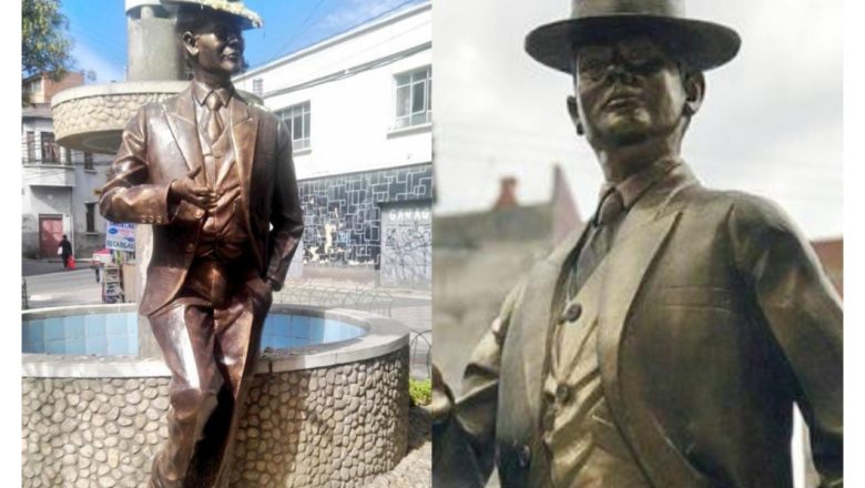 La Paz: Estatua de Gilberto Rojas será trasladado al Teatro Municipal tras sufrir tres atentando