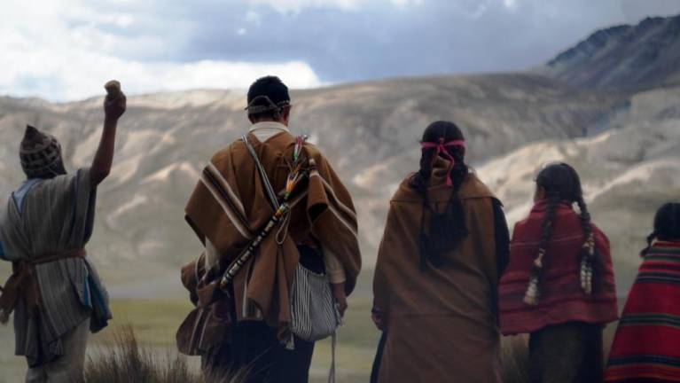Niños de El Alto protagonizan un cortometraje sobre la vida de Tupac Katari