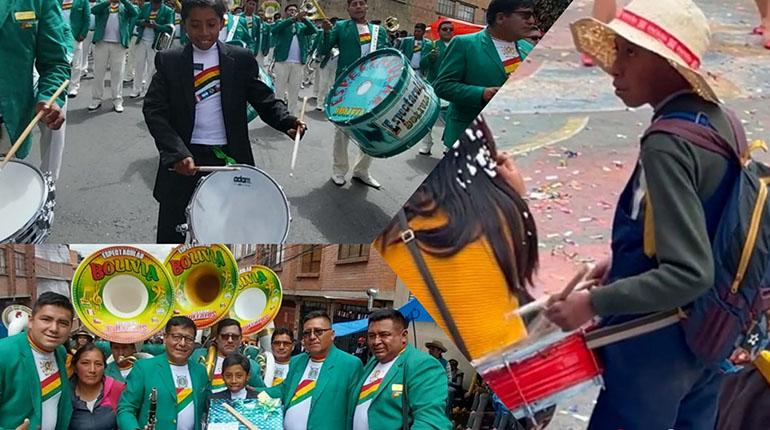 Niño que se hizo viral en redes sociales tocando un tamborcito roto en el Carnaval de Oruro, ahora cumple sus sueños