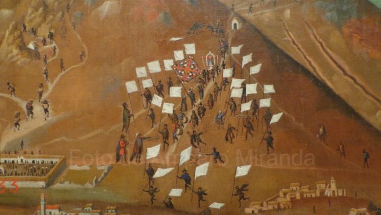 Antecedente del “Carnaval Minero” está en el cuadro de Gaspar Miguel de Berrío