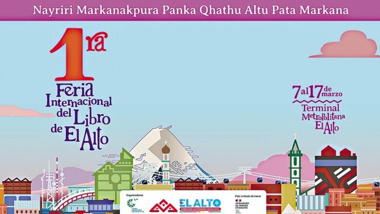 El Alto: Feria Internacional del Libro abre este 7 de marzo