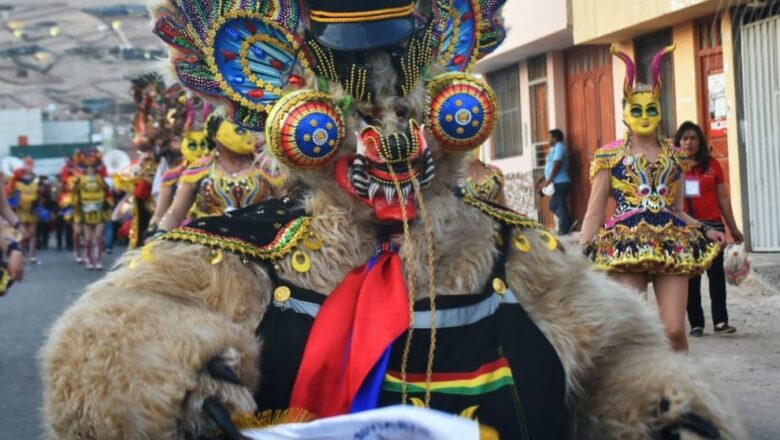 Cultura boliviana en Tacna: Danzarines del Carnaval de Oruro se lucen en Perú