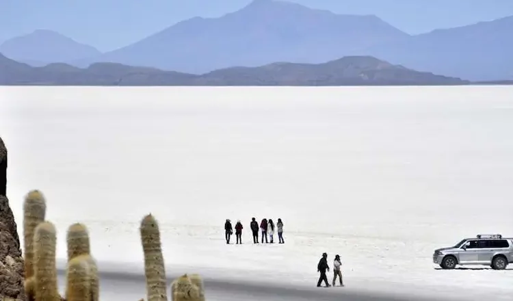 Salar de Uyuni es escenario estelar de una película japonesa