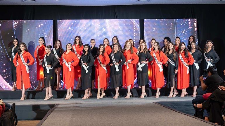Las candidatas a Miss Bolivia promueven el turismo en La Paz