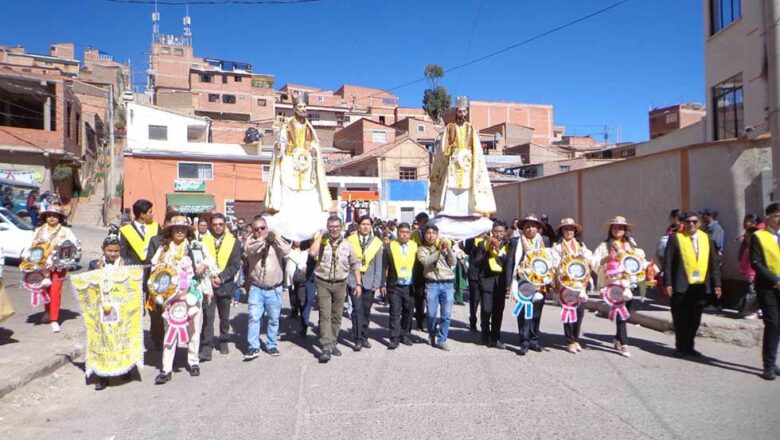 Potosí: Con devoción se vivió la fiesta de San Pedro y San Pablo
