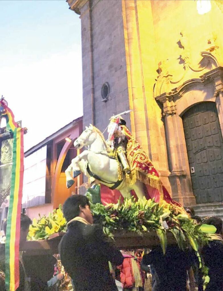 Catedral Santiago Apóstol celebra a su santo en Potosí