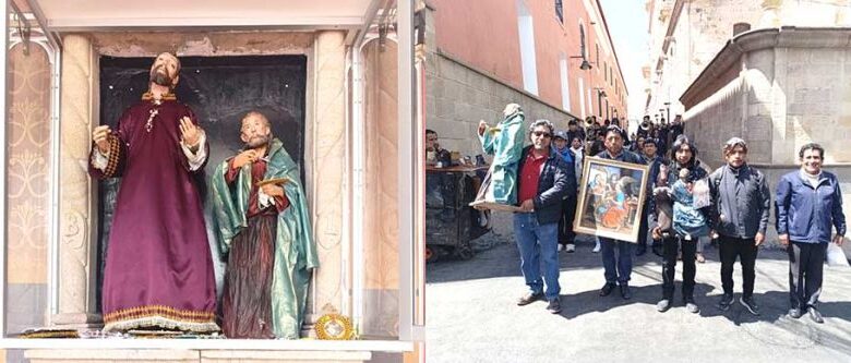 Potosí: Artistas plásticos celebraron a su patrono San Lucas