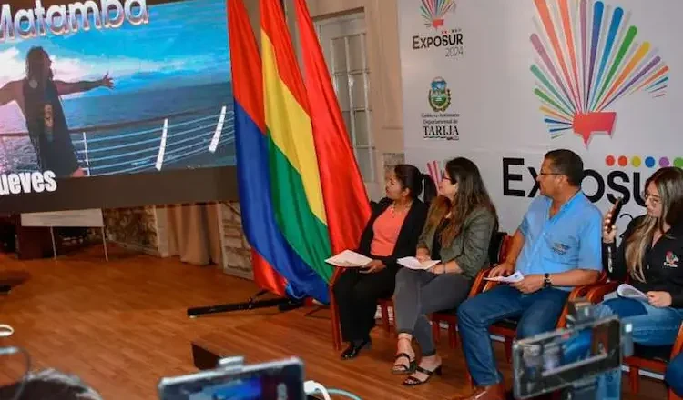 Los Kjarkas, María Juana, Matamba, Azul Azul y Maroyu en la feria Exposur de Tarija