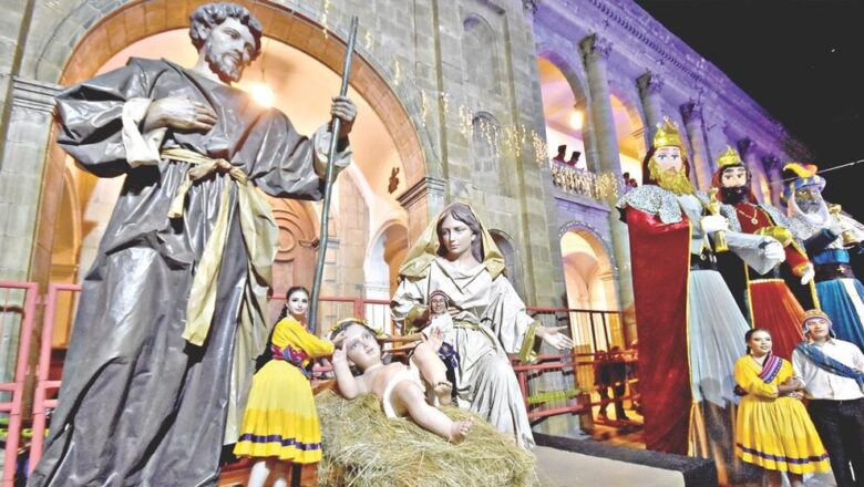 El pesebre más grande de Bolivia está en la Llajta